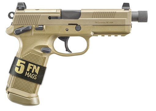 FN FNX-45T 45ACP FDE 15+1 BUNDLE 5 MAGAZINE BUNDLE66-101634 66101634