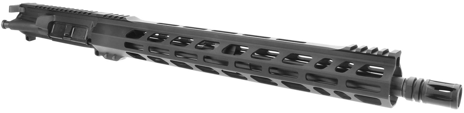 TacFire Rifle Upper Assembly 5.56 NATO, 16" Black Nitride Barrel, Black Anodized 7075-T6 Aluminum Receiver & M-LOK Handguard,Includes Bolt Carrier Group (BU55616)