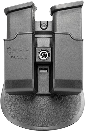DOUBLE MAG POUCH FOR GLOCK/H&K 9/40 w/ tension screw & speed side cut 6900NDNP 6900NDP
