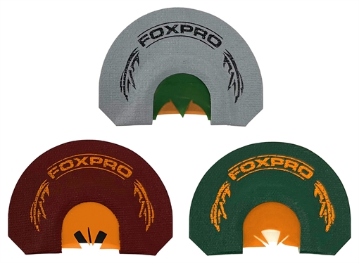 Foxpro Beardtaker Combo Diaphragm Call Attracts Turkey Gray/Green/Red 3 Pack CSBRDTKRCOMBO