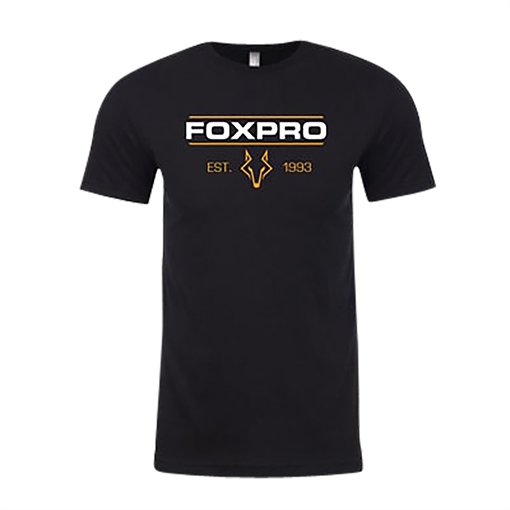 Foxpro Est. 93 Black Cotton/Polyester Short Sleeve Large E93BL
