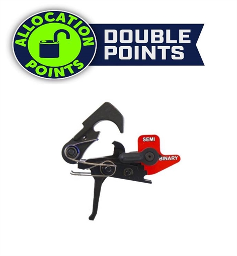 Franklin Armory BFSIII AR-S1 Binary Trigger Firing System For AR Platform - Straight Trigger 00-50621-BLK