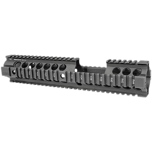 Midwest Industries Extended Forearm, Carbine Length, Free Floating, Built-In QD Points, Black MCTAR-20XG2
