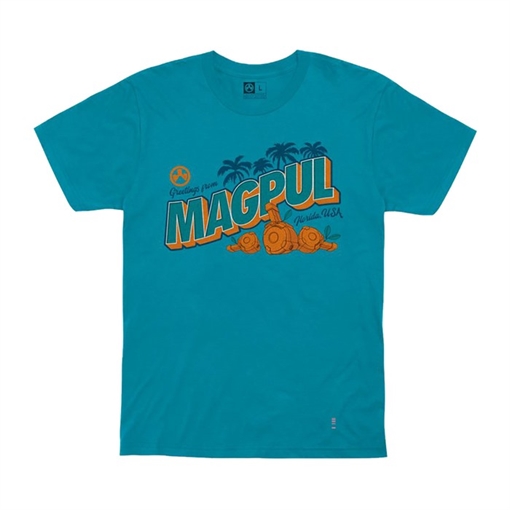 Magpul FRESH SQUEEZED FREEDOM COTTON T-SHIRT OCEAN BLUE 3X-LARGE MAG1170-441-3XL