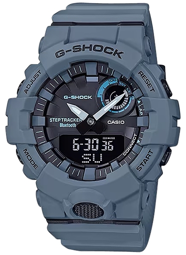 G-shock/vlc Distribution G-Shock Tactical Move Power Trainer Fitness Tracker Blue/Gray GBA800UC2A