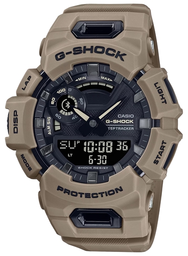 G-shock/vlc Distribution G-Shock Tactical Brown Stainless Steel Bezel 145-215mm GBA900UU5A