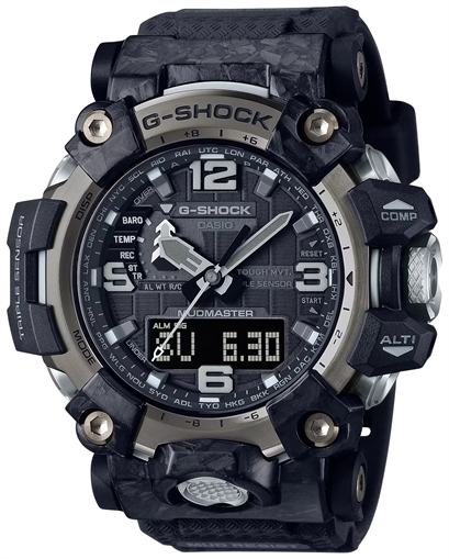 G-shock/vlc Distribution G-Shock Tactical MudMaster Keep Time Black Features Digital Compass GWG20001A1