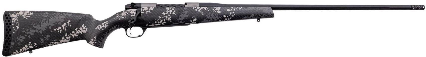 Weatherby Mark V Backcountry Ti 2.0 Rifle MBT20N7MMBR2B, 7MM Backcountry, 20", Grey/white Carbon Fiber Camo Stock, 4 Rds