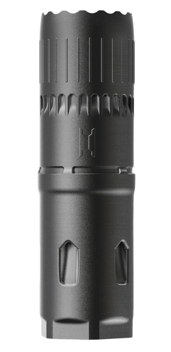 Ambient Arms Mini EXO 556 Suppressor, Titanium, 1/2x28 Direct Thread Mount