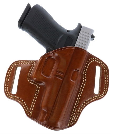 Galco Combat Master OWB Tan Leather Belt Slide Fits Springfield Hellcat Pro Right Hand CM876