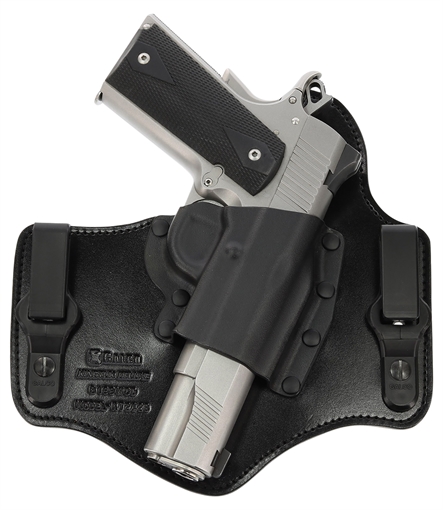 Galco KingTuk Deluxe IWB Black Kydex/Leather UniClip Fits Sig P365/XL/5X Right Hand KT870RB