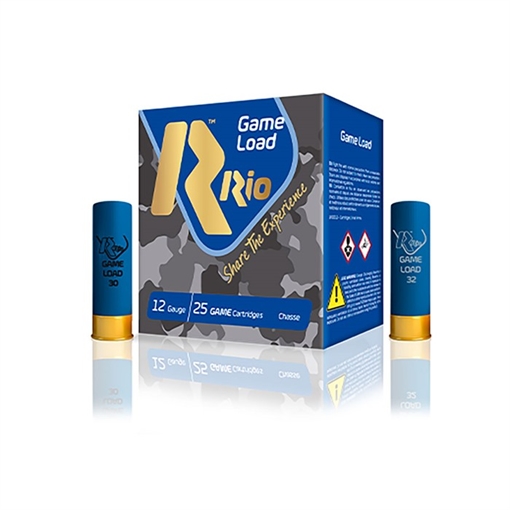 Rio Ammunition Texas Game Load High Velocity 12Gauge 2.75" 1 1/4oz 6Shot 25 Per Box/10 Case TGHV366