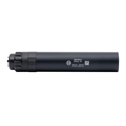 Gemtech GM-45 Silencer .45 ACP .578-28 Includes Lid USED 12125U