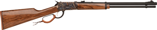 Gforce Arms Saddlehorn Full Size 357 Mag 10+1 20" Blued Steel Barrel, Color Case Hardened Aluminum Receiver, Turkish Walnut Fixed Stock GFLVR357CC