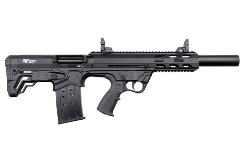 Gforce Arms GFY-1 12 Ga, 3" Chmbr, 18.5" Barrel, Black, Bullpup Design, FlipUp Sights, 5rd