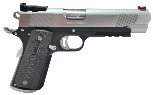 GLOBAL DEFENSE THUNDERBOLT G10 1911 HGA 45 AUTO 5" TWO TONE 8+1RD 1 MAG GDTBTT455G10