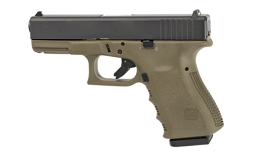 Glock 26 Gen 3 Subcompact Handgun 9mm Luger 10rd Magazines (2) 3.4" Barrel OD Green USA REBUILT PR26579