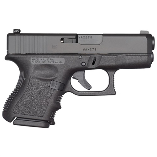 Glock 27 Gen 3 Subcompact Handgun .40 S&W 9rd/Magazines (2) 3.4" Barrel Black USA REFURBISHED UR27509