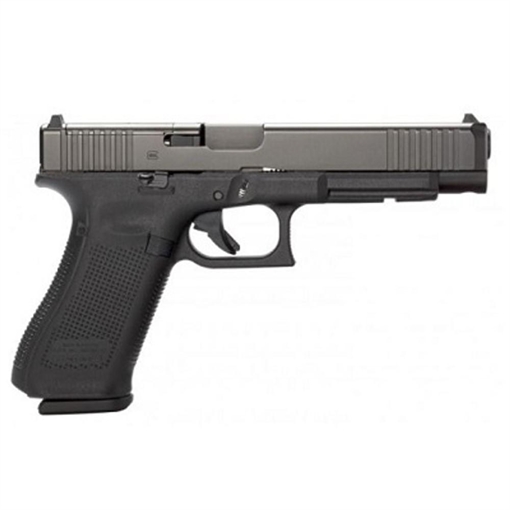 Glock 34 Gen 5 MOS Competition Handgun 9mm Luger 10/rd Magazines (3) 5.31" Barrel Black Night Sights 4.5lb Trigger LE Austria PA343S300MOSAB
