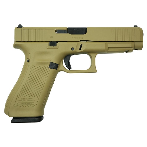 Glock 47 Gen 5 MOS FDE Handgun 9mm Luger 17rd Magazines (3) 4.49" Barrel Austria PA475S203MOS MODFDE