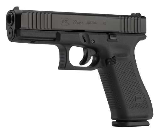 Glock 22 Gen5 MOS AUS .40 S&W, 4.49" Barrel, Fixed Sights, Black, 10rd