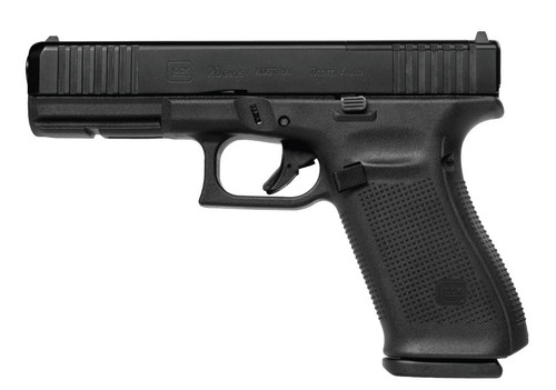 Glock 20 AUS Gen5 MOS 10mm, 4.61" Barrel, Optics Ready, Black, 10rd