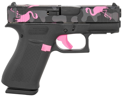 Glock G43X MOS Sub-Compact 9mm Luger 10+1 3.41" GMB Barrel, MOS Cut/Serrated Steel Slide, Polymer Frame w/Picatinny Rail Textured Polymer Grip, Forced Reset Trigger, Ambidextrous PX4350204FRMOSMM