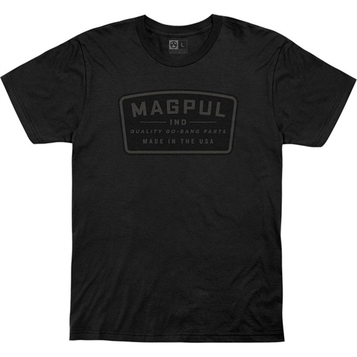 Magpul GO BANG PARTS COTTON T-SHIRT 2X-LARGE BLACK MAG1111-001-2XL