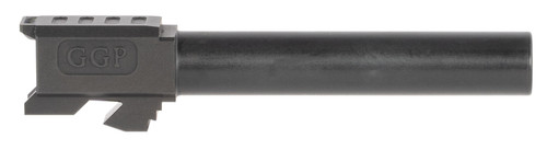 Grey Ghost Precision, GGP-17, Match Grade Barrel, Fits Glock 17 Gen3-4, 9mm, 416R Stainless Steel, Black Nitride Finish