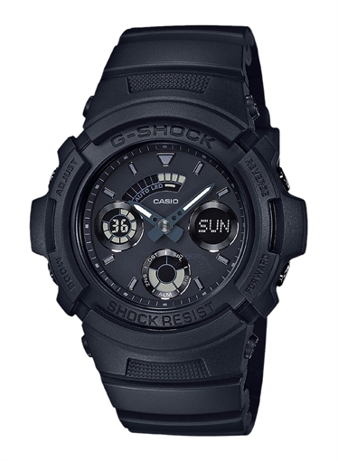GSHOCK PREMIER 200M WR WIRLD BLK AW591BB1A