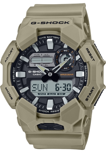 GSHOCK ANLG-DIGTL TAN GA0105ACR