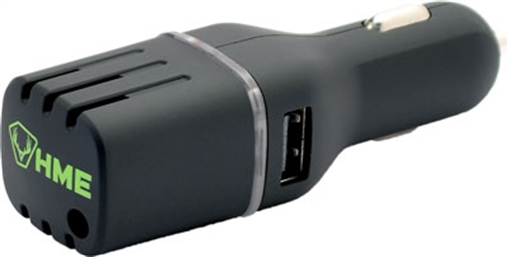 HME SCENT SLAMMER OZONE SCENT ELIMINATOR CAR UNIT W/DUAL USB HMEAPUR HME-APUR