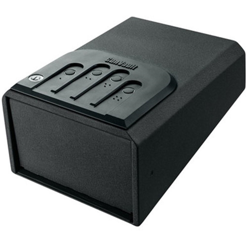 GunVault MiniVault Instant Access Safe, Matte Black, Backlit NoEyes Keypad, Battery Not Included GV1050-19