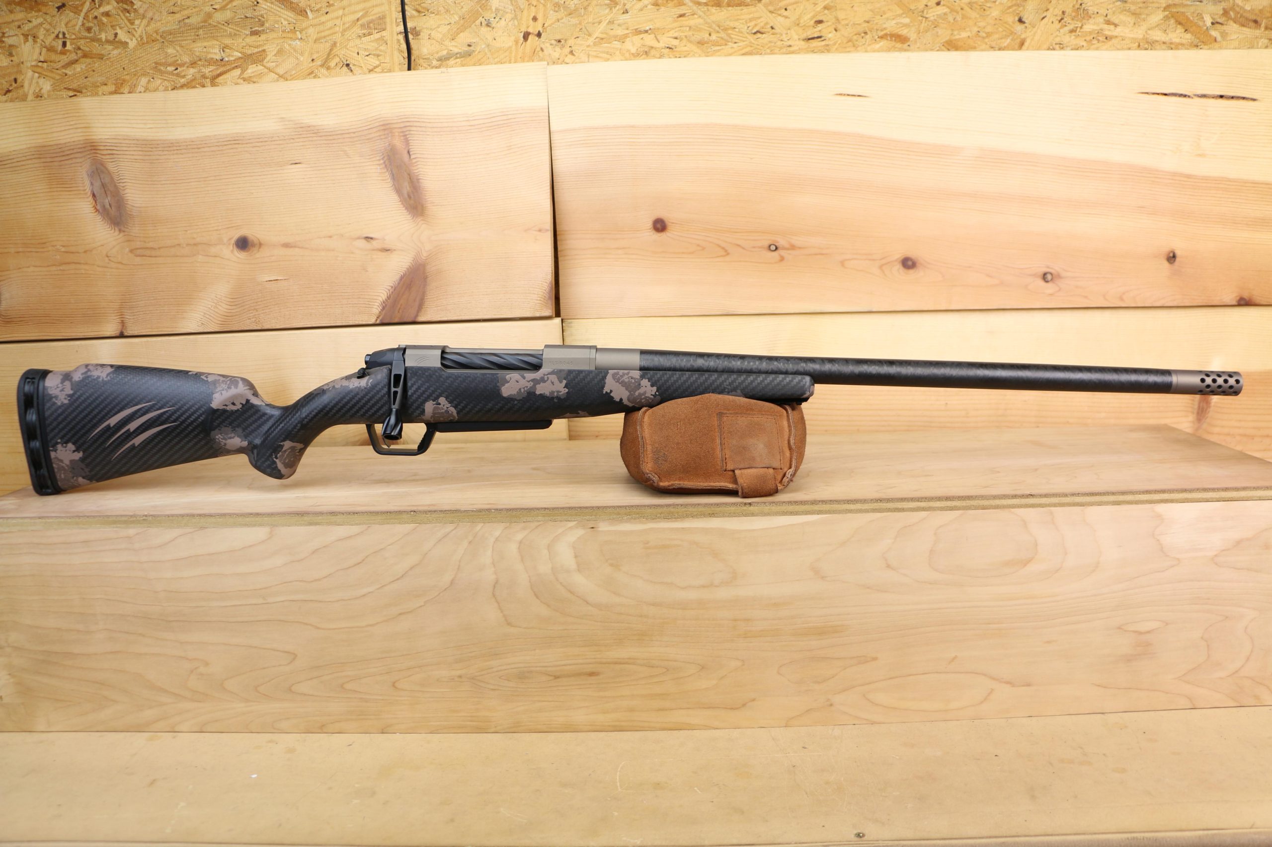 Fierce Carbon Rogue XP Rifle ROGSCX300WIN22BRS, 300 Win Mag, 22",Carbon Bull Barrel, Radial Brake, Bronze/Sonora Finish