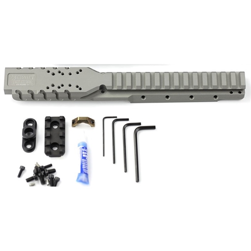 Samson Manufacturing Corp. Hannibal Picatinny Top Rail, Natural Gray, Fits Ruger Mini 14/30/AC-556 2008+ 03-00265-11 030026511