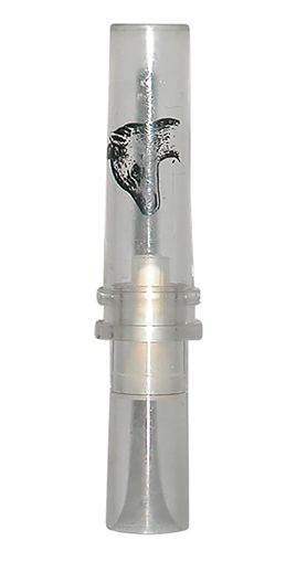 Haydel's Game Calls Fawn Bleat Open Call Fawn Sounds Attracts Deer Clear Acrylic FB90