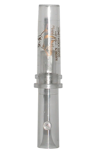 Haydel's Game Calls Government Hunter Open Call Cottontail/Jackrabbit Sounds Attracts Predators Clear Acrylic GHC