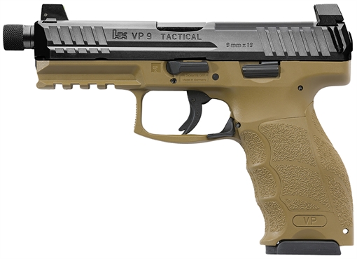 HK VP9 TACT FDE W/ 3-17RD MAGS NS 81000774