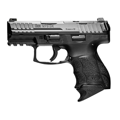 H&K VP9SK Optics Ready Subcompact Handgun 9mm Luger 15rd(1)&12rd(1) Magazines 3.39" Barrel Night Sights 81000811