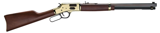Henry Repeating Arms Big Boy, Lever Action Rifle, 44 Magnum, 20" Octagon Barrel, Brass Receiver, Fully Adjustable Semi Buckhorn Sights, American Walnut Stock, 10 Rounds H006G