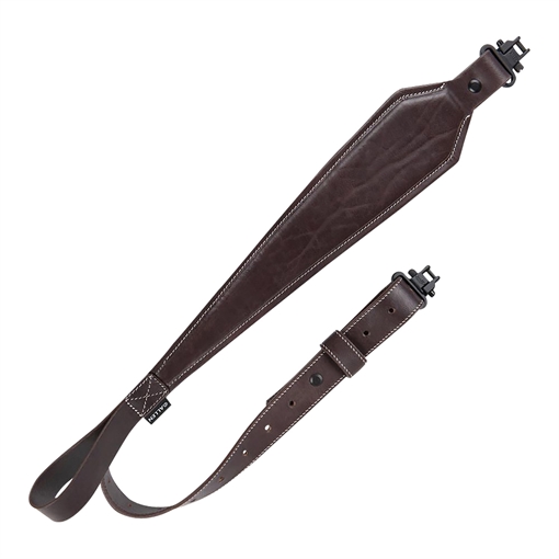 Heritage Cases Plain Dark Leather Dark Mahogany Leather 28"-35" OAL Rifle 8511
