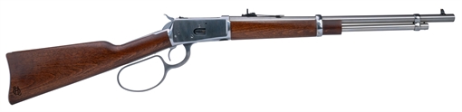 Heritage Mfg 92 Ranch Hand 38 Special +P/357 Mag 8rd 18" Stainless Polished Barrel, Stainless Polished Receiver, Fixed Hardwood Stock H92357189
