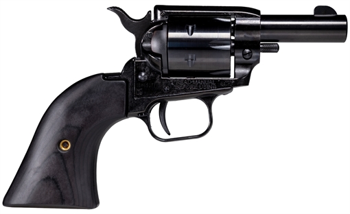 Heritage Barkeep, Single Action Revolver, 22 LR, 2.68" Barrel, Black Oxide Finish, Laminate Grips, Fixed Sights, 6 Rounds, Long Rifle Cylinder Only, Includes Ejector Pin with Wooden Handle BK22B2-BBK BK22B2BBK