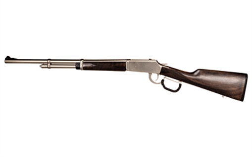 Heritage Range Side, Lever Action Shotgun, 410 Gauge, 2.5" Chamber, 20" Barrel, Nickel Finish, Silver, Fixed Sights, Wood Stock, 5 Rounds RS41020NI