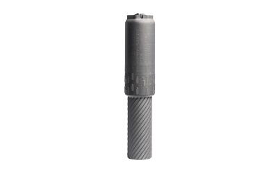 HUXWRX FLOW 300 DT Flow-Through, 17-4 Heat Treated Stainless Steel, 300 Blackout Suppressor, 5/8x24 Direct Thread, Black