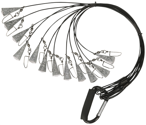 Higdon Outdoors Battleship Rig Black 36" Long 12 Pack 30323