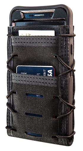 High Speed Gear Tech Pouch ITACO Fits iPhone 8 Plus/Samsung Galaxy S8 Plus, Black 95PW10BK