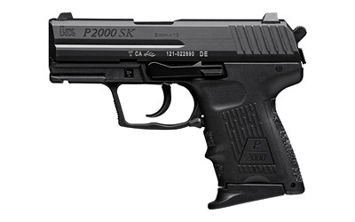 HK P2000SK V2 LEM 9mm, 3.26" Barrel, Night Sights, Black, 10rd