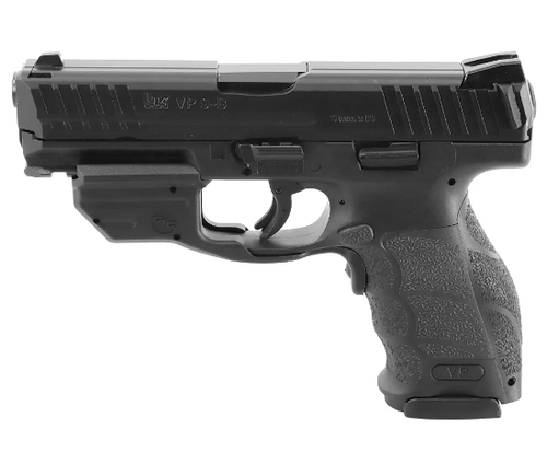 HK VP9B 9mm, 4.1" Barrel, 17rd Crimson Trace Laser, Push-Button Mag Release