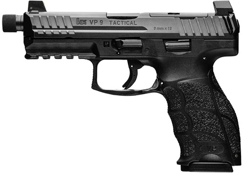 HK VP9 Tactical OR *Grade B* 9mm, 4.7" TB, Night Sights, Black, 17rd